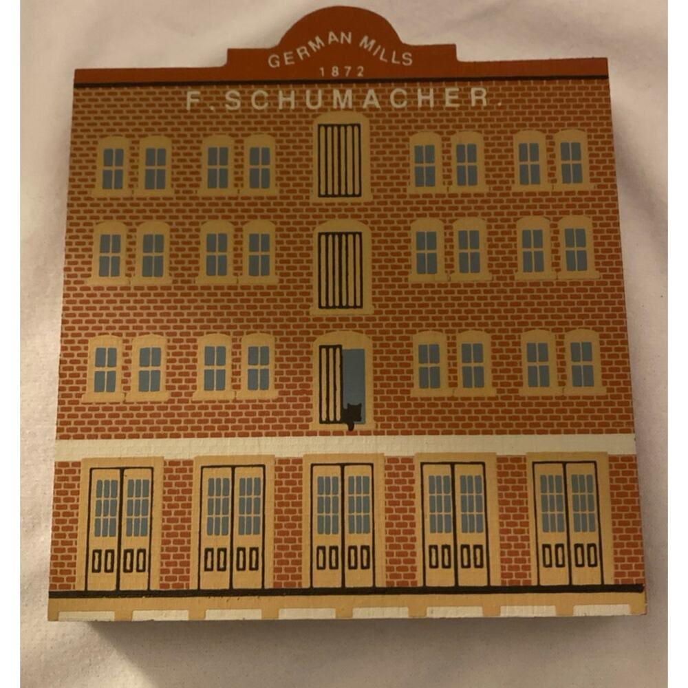 The Cat’s Meow 1989 Market Street Series F. Schumacher Mill German Mills 1872